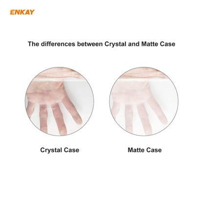ENKAY 3 in 1 Matte Laptop Protective Case + US Version TPU Keyboard Film + Anti-dust Plugs Set for MacBook Pro 13.3 inch A1706 / A1989 / A2159 (with Touch Bar)(Black)