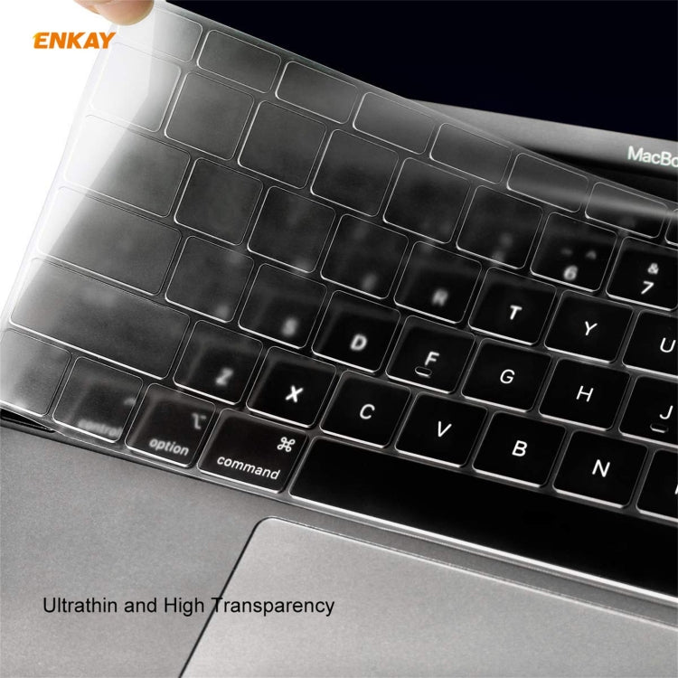 ENKAY 3 in 1 Matte Laptop Protective Case + US Version TPU Keyboard Film + Anti-dust Plugs Set for MacBook Air 13.3 inch A2179 & A2337 (2020)(Light Blue)