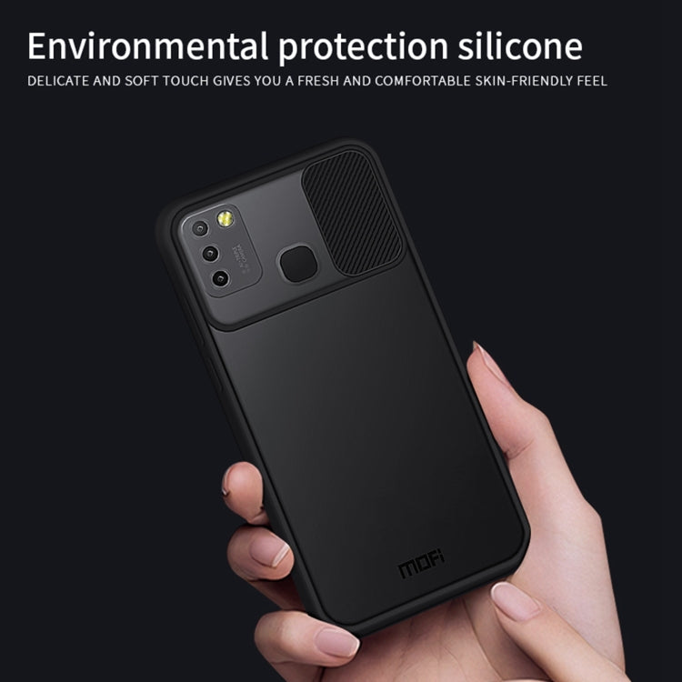 Pour Infinix Smart 5 X657 / Hot 10 Lite MOFI Série Xing Dun Étui de protection intégral translucide en PC dépoli + TPU anti-reflet antichoc (vert)