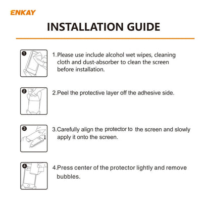ENKAY Hat-Prince 0.33mm 9H Surface Hardness 2.5D Explosion-proof Tempered Glass Protector Film for Huawei MatePad T 8 / Honor Tablet X7
