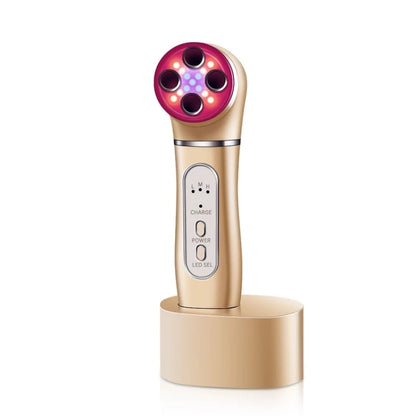K-SKIN OP9910 Masseur Facial Anti-âge Raffermissant RF EMS pour Usage Domestique, Technologie EMS, 3 Niveaux Réglables, Anti-rides