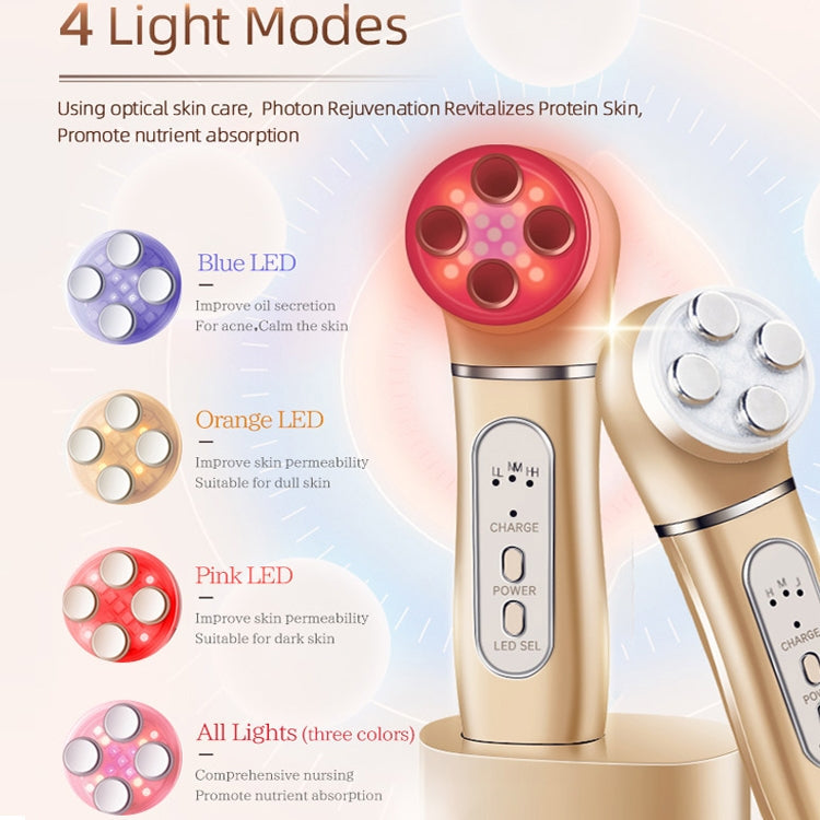 K-SKIN OP9910 Masseur Facial Anti-âge Raffermissant RF EMS pour Usage Domestique, Technologie EMS, 3 Niveaux Réglables, Anti-rides