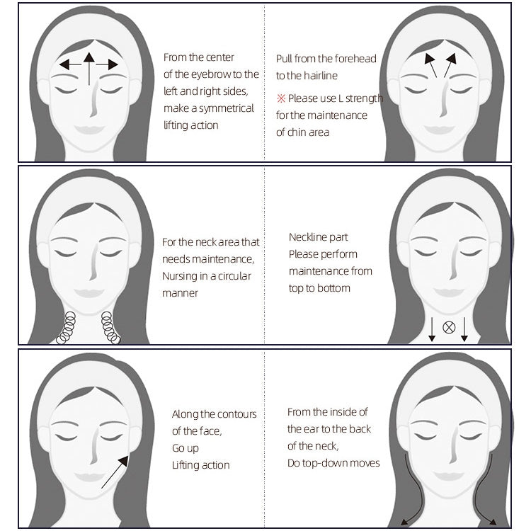 K-SKIN OP9910 Masseur Facial Anti-âge Raffermissant RF EMS pour Usage Domestique, Technologie EMS, 3 Niveaux Réglables, Anti-rides