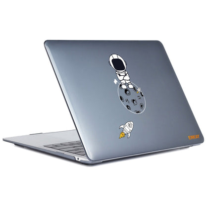 ENKAY Spaceman Pattern Laotop Protective Crystal Case for MacBook Pro 13.3 inch A1706 / A1708 / A1989 / A2159(Spaceman No.4)