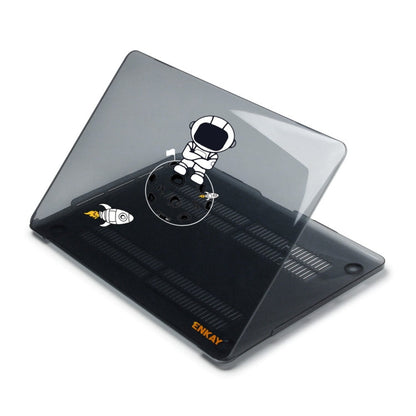 ENKAY Spaceman Pattern Laotop Protective Crystal Case for MacBook Pro 13.3 inch A1706 / A1708 / A1989 / A2159(Spaceman No.4)
