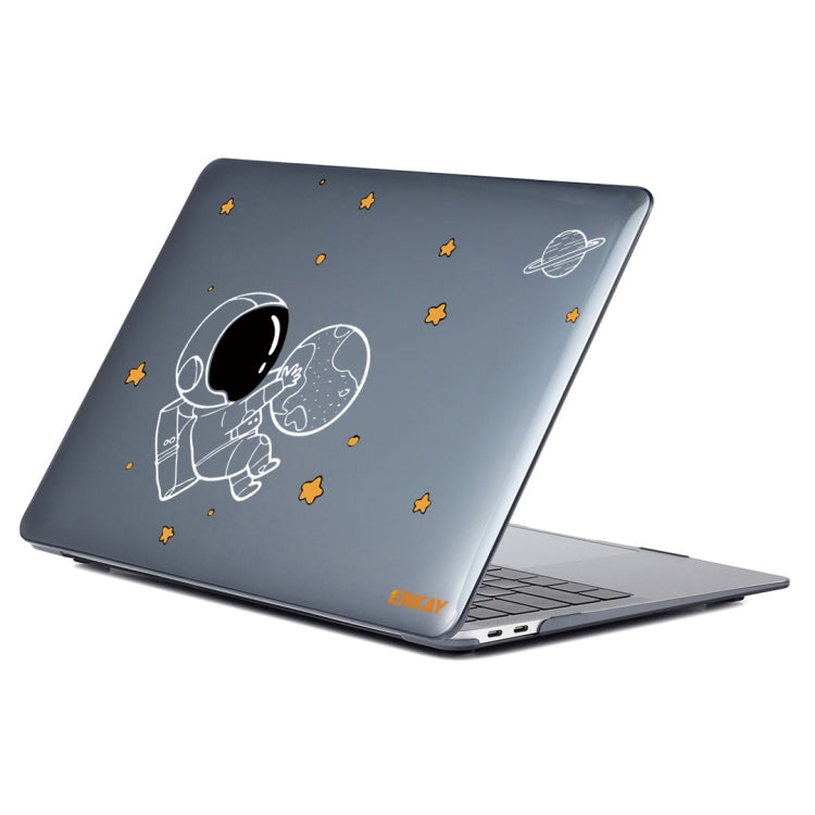 ENKAY Spaceman Pattern Laotop Protective Crystal Case for MacBook Pro 13.3 inch A1706 / A1708 / A1989 / A2159(Spaceman No.5)