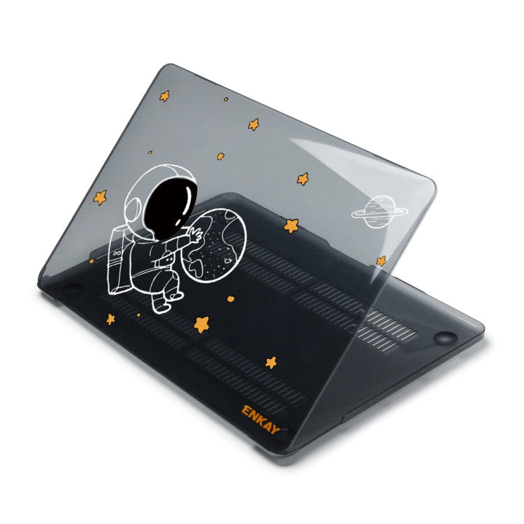 ENKAY Spaceman Pattern Laotop Protective Crystal Case for MacBook Pro 13.3 inch A1706 / A1708 / A1989 / A2159(Spaceman No.5)