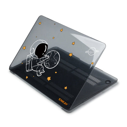 ENKAY Spaceman Pattern Laotop Protective Crystal Case for MacBook Pro 13.3 inch A1706 / A1708 / A1989 / A2159(Spaceman No.5)