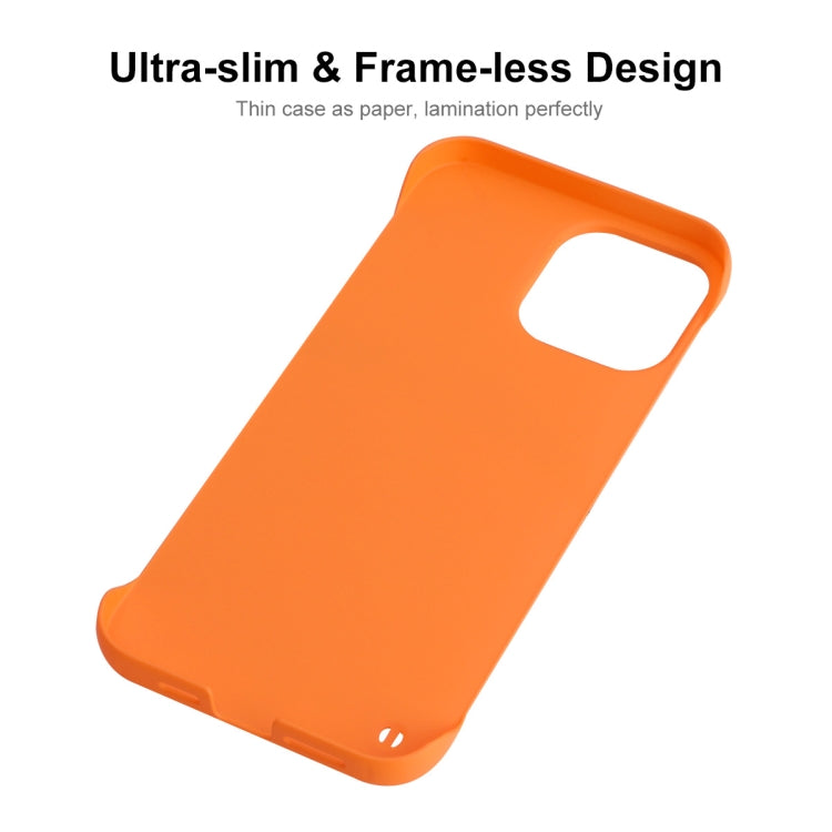 For iPhone 12 / 12 Pro ENKAY Matte Frameless Hard PC Case(Black)
