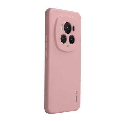 For Honor Magic6 Pro ENKAY Liquid Silicone Soft Shockproof Phone Case(Pink)