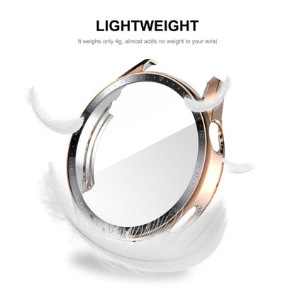 For Huawei Watch GT 3 46mm ENKAY PC Frame + Tempered Glass Protector Case With Scale(Silver)