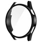 Pour Huawei Watch GT 3 46 mm ENKAY Coque de protection en PC mat avec verre trempé (Noir)