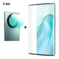 For Honor X9A / Magic5 Lite 5pcs ENKAY 3D Hot Bending Edge Glue Tempered Glass Full Film with Lens Film