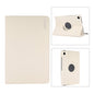 Pour Samsung Galaxy Tab A8 10.5 2021 X200/X205 ENKAY Étui intelligent en cuir litchi à rotation à 360 degrés (Beige)
