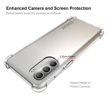For Motorola Moto G Stylus 5G 2022 ENKAY Clear TPU Shockproof Case