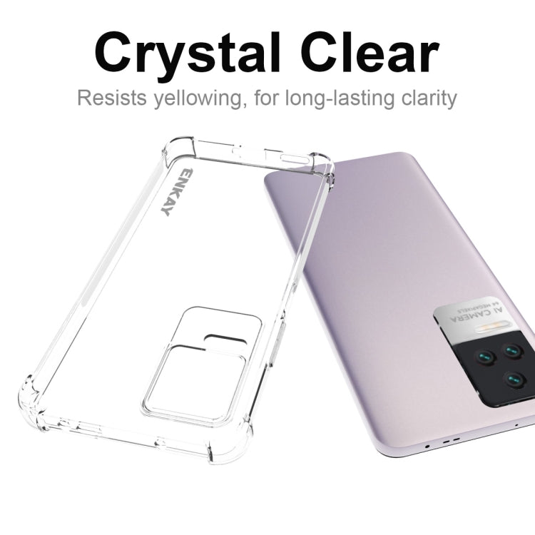 For Xiaomi Redmi K40S ENKAY Clear TPU Shockproof Case