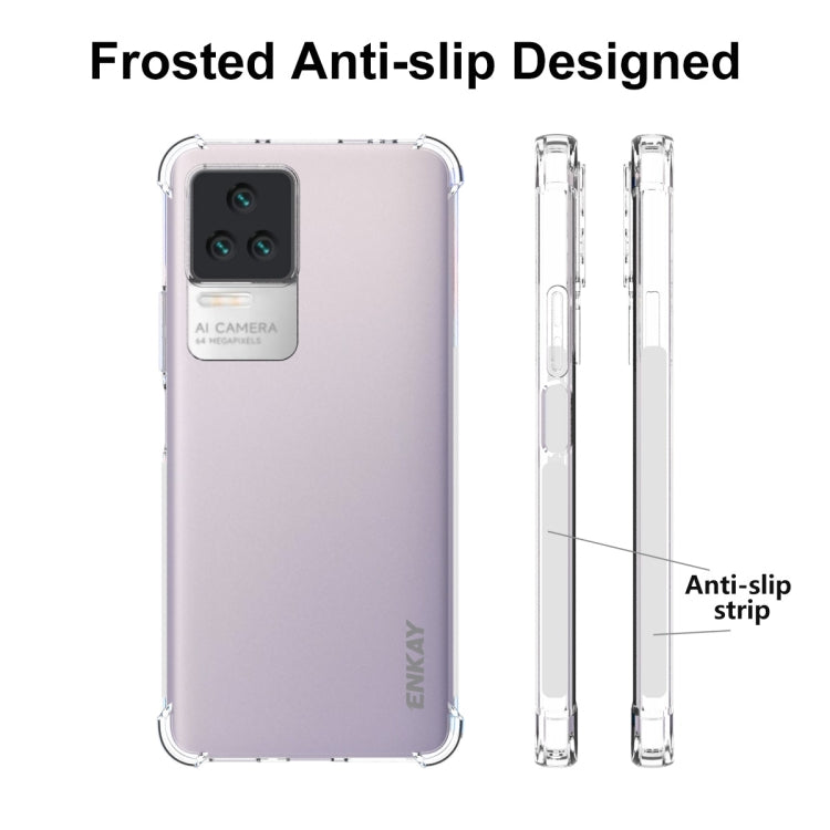For Xiaomi Redmi K40S ENKAY Clear TPU Shockproof Case