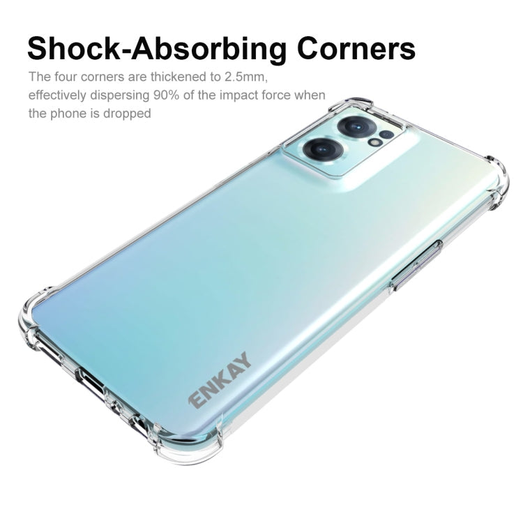 For OnePlus Nord CE 2 5G ENKAY Clear TPU Shockproof Case