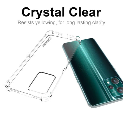 For Realme 9 Pro ENKAY Clear TPU Shockproof Case Soft Anti-slip Cover