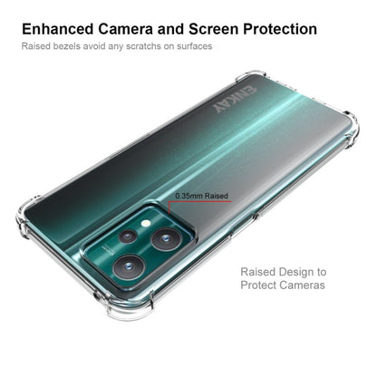 For Realme 9 Pro ENKAY Clear TPU Shockproof Case Soft Anti-slip Cover