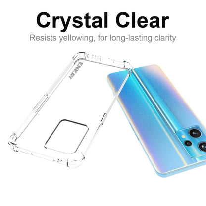 For Realme 9 Pro+ ENKAY Clear TPU Shockproof Case Soft Anti-slip Cover