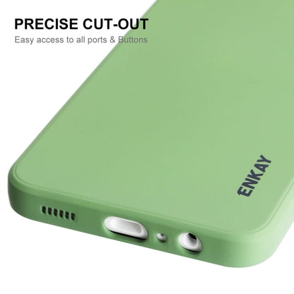 For Samsung Galaxy A13 5G ENKAY Liquid Silicone Soft Shockproof Phone Case(Dark Blue)