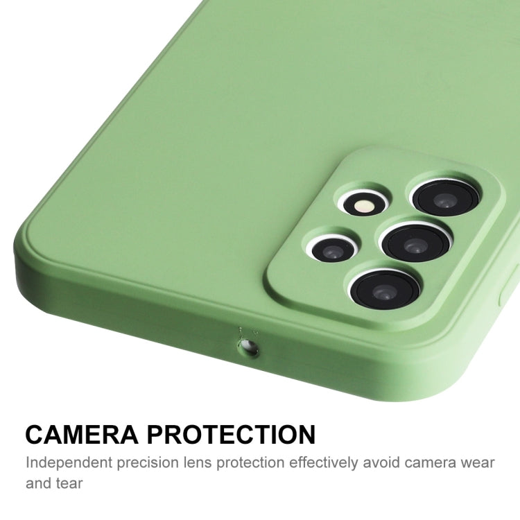 For Samsung Galaxy A23 ENKAY Liquid Silicone Soft Shockproof Phone Case(Beige)