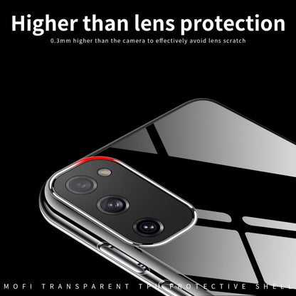 Pour Samsung Galaxy S20 FE / S20 FE 2022 MOFI Série Ming Coque de téléphone en TPU ultra-mince (transparent)