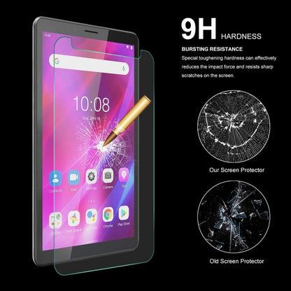 2 PCS ENKAY 183 x 111mm 7.0 inch Universal 0.3mm Explosion-proof Tempered Glass Film