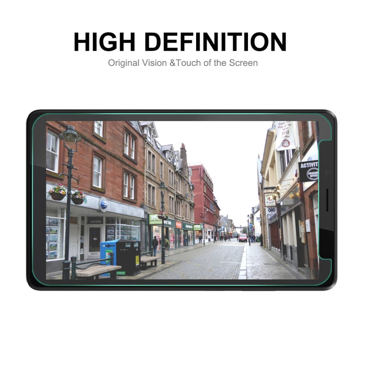 2 PCS ENKAY 183 x 111mm 7.0 inch Universal 0.3mm Explosion-proof Tempered Glass Film