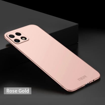 Pour Huawei Maimang10 SE Coque Rigide Ultra-fine MOFI PC Givré (Or Rose)