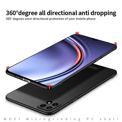 Pour Huawei Maimang10 SE Coque Rigide Ultra-fine MOFI PC Givré (Or Rose)