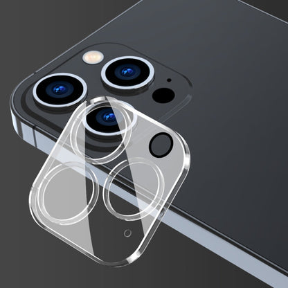 2 PCS ENKAY Hat-Prince 9H Rear Camera Lens Tempered Glass Film for iPhone 14 Pro / 14 Pro Max
