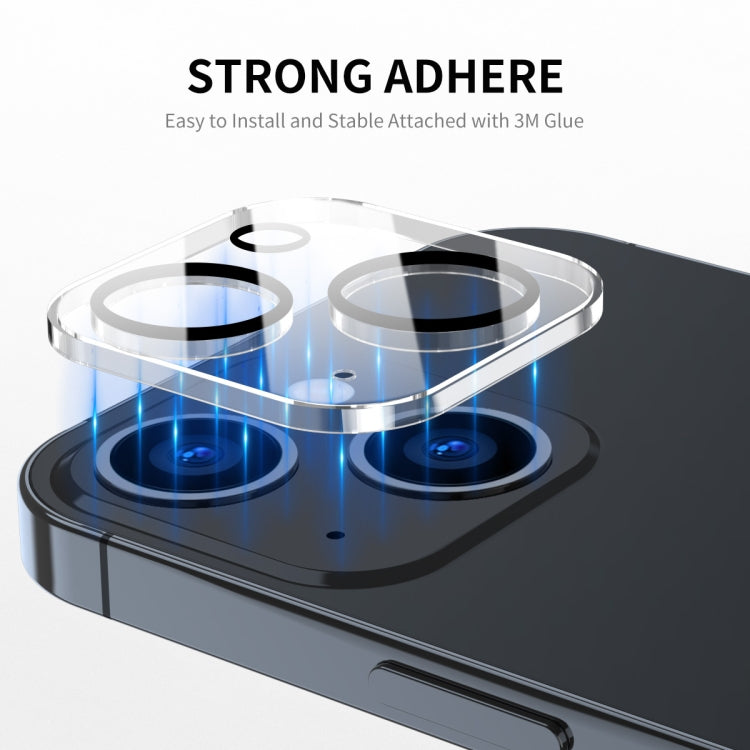 2 PCS ENKAY Hat-Prince 9H Rear Camera Lens Tempered Glass Film for iPhone 14 / 14 Max
