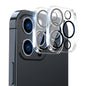 2 PCS ENKAY Hat-Prince 9H Rear Camera Lens Tempered Glass Film for iPhone 14 Pro / 14 Pro Max