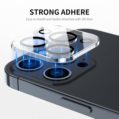 2 PCS ENKAY Hat-Prince 9H Rear Camera Lens Tempered Glass Film for iPhone 14 Pro / 14 Pro Max