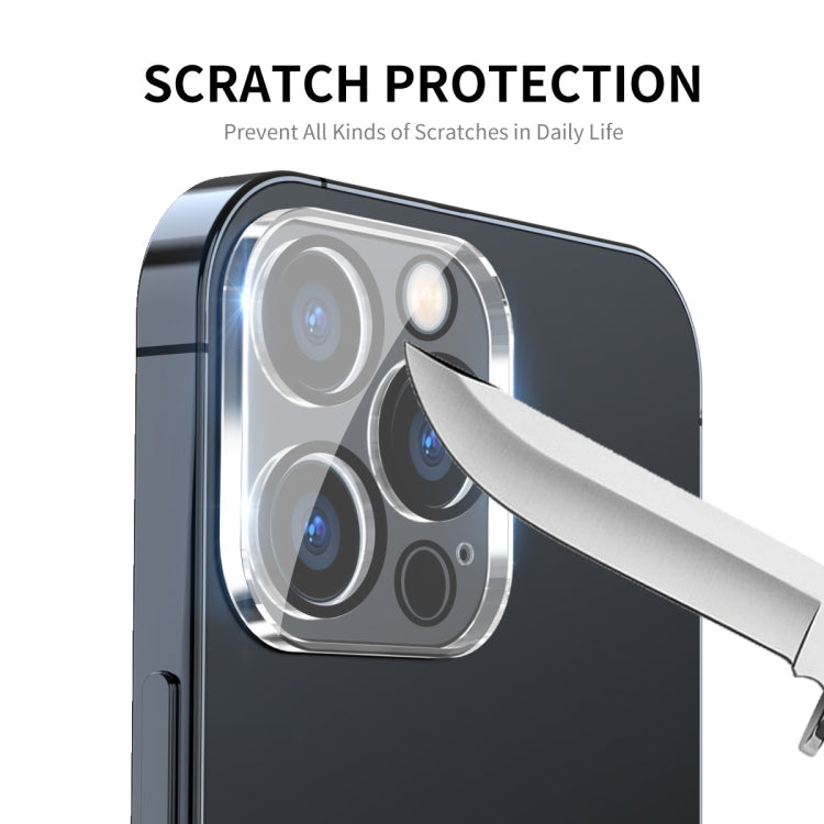 2 PCS ENKAY Hat-Prince 9H Rear Camera Lens Tempered Glass Film for iPhone 14 Pro / 14 Pro Max