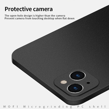 For iPhone 14 MOFI Fandun Series Frosted PC Ultra-thin Phone Case(Green)