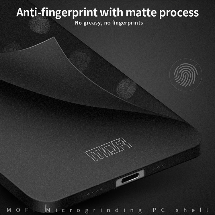 For iPhone 14 MOFI Fandun Series Frosted PC Ultra-thin Phone Case(Green)