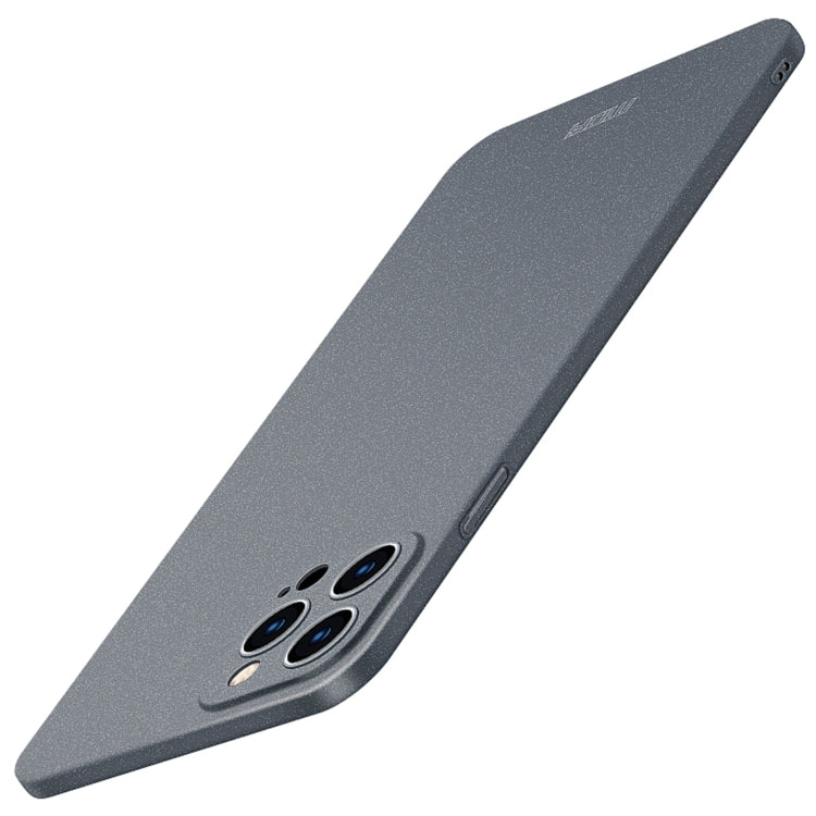 For iPhone 14 Pro MOFI Fandun Series Frosted PC Ultra-thin Phone Case(Gray)