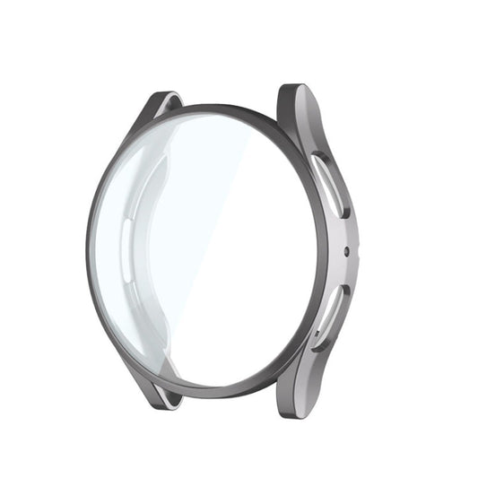 Pour Samsung Galaxy Watch5 40mm Coque Souple ENKAY Hat-Prince en TPU Électroplaqué à Couverture Complète (Gris)