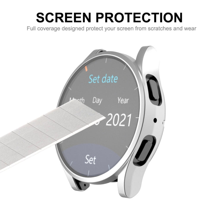 For Samsung Galaxy Watch5 40mm ENKAY Hat-Prince Full Coverage Electroplated Soft TPU Case(Grey)