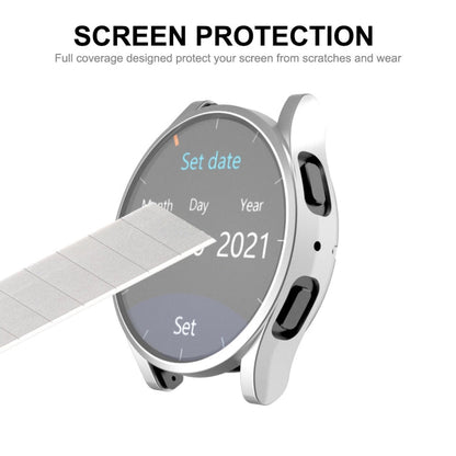 For Samsung Galaxy Watch5 40mm ENKAY Hat-Prince Full Coverage Electroplated Soft TPU Case(Grey)