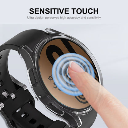 For Samsung Galaxy Watch5 40mm ENKAY Hat-Prince Full Coverage Electroplated Soft TPU Case(Grey)