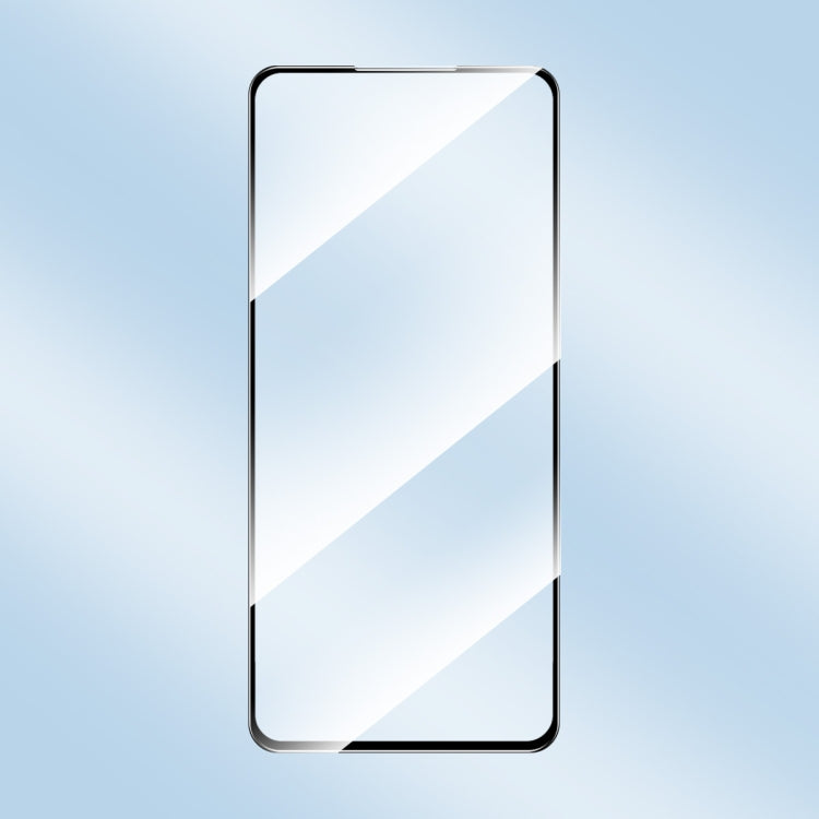 For Asus Zenfone 9 5pcs ENKAY Full Glue 0.26mm 9H 2.5D Tempered Glass Full Film
