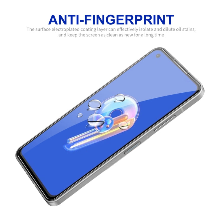 For Asus Zenfone 9 10pcs ENKAY Full Glue 0.26mm 9H 2.5D Tempered Glass Full Film