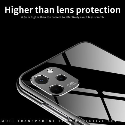 For Huawei Nova Y61 MOFI Ming Series Ultra-thin TPU Phone Case(Transparent)