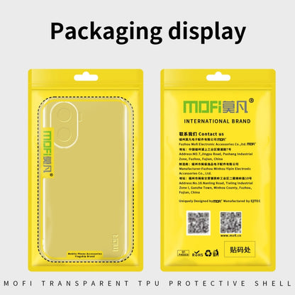 For Huawei Nova Y61 MOFI Ming Series Ultra-thin TPU Phone Case(Transparent)