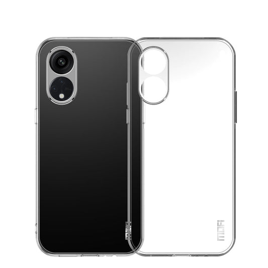For OPPO A58 5G MOFI Ming Series Ultra-thin TPU Phone Case(Transparent)