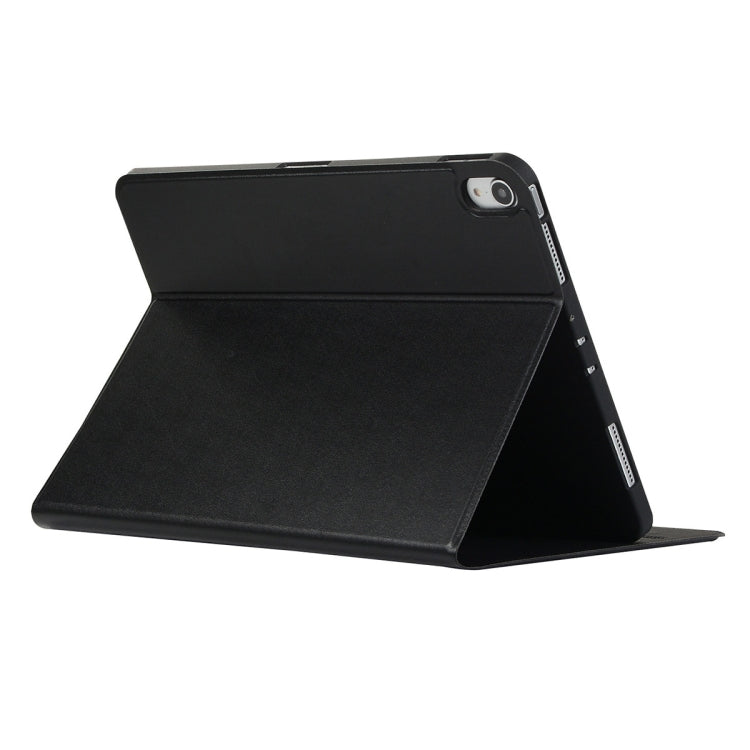 For iPad 2025 / 2022 ENKAY PC Back Cover Smart Leather Tablet Case with Pen Slot & Holder(Black)
